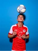 27 January 2023; Adam Murphy poses for a portrait during a St Patrick's Athletic squad portrait session at Richmond Park in Dublin. Photo by Stephen McCarthy/Sportsfile