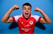 27 January 2023; Adam Murphy poses for a portrait during a St Patrick's Athletic squad portrait session at Richmond Park in Dublin. Photo by Stephen McCarthy/Sportsfile