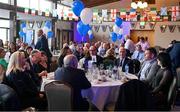 28 January 2023; A general view of the room during the Leinster Junior Rugby lunch in Bective Rangers RFC in Donnybrook, Dublin. This is the fourth year that the lunch has been held in celebration of Junior Club Rugby in Leinster. Photo by Brendan Moran/Sportsfile
