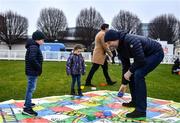28 January 2023; Bank of Ireland Family Fun Zone before the United Rugby Championship match between Leinster and Cardiff at RDS Arena in Dublin. Photo by Ben McShane/Sportsfile