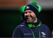 28 January 2023; Connacht head coach Peter Wilkins before the United Rugby Championship match between Connacht and Emirates Lions at The Sportsground in Galway. Photo by Seb Daly/Sportsfile