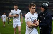 28 January 2023; Kildare's Tony Archbold and selector Anthony Rainbow after the Allianz Football League Division 2 match between Dublin and Kildare at Croke Park in Dublin. Photo by Stephen McCarthy/Sportsfile