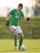 27 January 2023; Albin Winbo of Cork City during the Pre-Season Friendly match between Cork City and Dundalk at the FAI National Training Centre in Abbotstown, Dublin. Photo by Ben McShane/Sportsfile