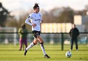 27 January 2023; Louis Annesley of Dundalk during the Pre-Season Friendly match between Cork City and Dundalk at the FAI National Training Centre in Abbotstown, Dublin. Photo by Ben McShane/Sportsfile