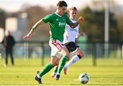 27 January 2023; Ruairi Keating of Cork City during the Pre-Season Friendly match between Cork City and Dundalk at the FAI National Training Centre in Abbotstown, Dublin. Photo by Ben McShane/Sportsfile