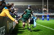 28 January 2023; Action between Arklow RFC and Boyne RFC during the Bank of Ireland Half-Time Minis at the United Rugby Championship match between Leinster and Cardiff at RDS Arena in Dublin. Photo by Harry Murphy/Sportsfile