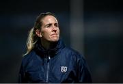 28 January 2023; Assistant referee Joy Neville during the United Rugby Championship match between Leinster and Cardiff at RDS Arena in Dublin. Photo by Harry Murphy/Sportsfile