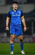 28 January 2023; Ben Brownlee of Leinster during the United Rugby Championship match between Leinster and Cardiff at RDS Arena in Dublin. Photo by Harry Murphy/Sportsfile