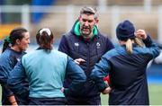 29 January 2023; Combined Provinces XV coach Greg McWilliams before the Celtic Challenge 2023 match between Welsh Development XV and Combined Provinces XV at Cardiff Arms Park in Cardiff, Wales. Photo by Gareth Everett/Sportsfile