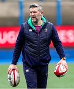 29 January 2023; Combined Provinces XV coach Greg McWilliams before the Celtic Challenge 2023 match between Welsh Development XV and Combined Provinces XV at Cardiff Arms Park in Cardiff, Wales. Photo by Gareth Everett/Sportsfile