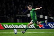 28 January 2023; Jack Carty of Connacht during the United Rugby Championship match between Connacht and Emirates Lions at The Sportsground in Galway. Photo by Seb Daly/Sportsfile