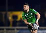28 January 2023; Tiernan O’Halloran of Connacht during the United Rugby Championship match between Connacht and Emirates Lions at The Sportsground in Galway. Photo by Seb Daly/Sportsfile
