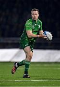 28 January 2023; Jack Carty of Connacht during the United Rugby Championship match between Connacht and Emirates Lions at The Sportsground in Galway. Photo by Seb Daly/Sportsfile