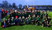 28 January 2023; The Boyne RFC minis team before  the Bank of Ireland Half-Time Minis at the United Rugby Championship match between Leinster and Cardiff at RDS Arena in Dublin. Photo by Brendan Moran/Sportsfile