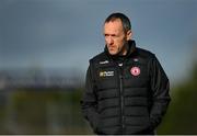29 January 2023; Tyrone joint manager Brian Dooher before the Allianz Football League Division 1 match between Roscommon and Tyrone at Dr Hyde Park in Roscommon. Photo by Seb Daly/Sportsfile