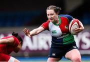 29 January 2023; Kelly McCormill of Combined Provinces XV during the Celtic Challenge 2023 match between Welsh Development XV and Combined Provinces XV at Cardiff Arms Park in Cardiff, Wales. Photo by Gareth Everett/Sportsfile