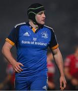 28 January 2023; James Culhane of Leinster during the United Rugby Championship match between Leinster and Cardiff at RDS Arena in Dublin. Photo by Brendan Moran/Sportsfile
