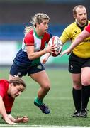 29 January 2023; Ailsa Hughes of Combined Provinces XV during the Celtic Challenge 2023 match between Welsh Development XV and Combined Provinces XV at Cardiff Arms Park in Cardiff, Wales. Photo by Gareth Everett/Sportsfile