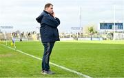 29 January 2023; Roscommon manager Davy Burke during the Allianz Football League Division 1 match between Roscommon and Tyrone at Dr Hyde Park in Roscommon. Photo by Seb Daly/Sportsfile