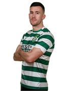 28 January 2023; Aaron Greene poses for a portrait during a Shamrock Rovers squad portrait session at Roadstone Group Sports Club in Dublin. Photo by Stephen McCarthy/Sportsfile