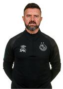 28 January 2023; Sporting director Stephen McPhail poses for a portrait during a Shamrock Rovers squad portrait session at Roadstone Group Sports Club in Dublin. Photo by Stephen McCarthy/Sportsfile