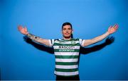 28 January 2023; Trevor Clarke poses for a portrait during a Shamrock Rovers squad portrait session at Roadstone Group Sports Club in Dublin. Photo by Stephen McCarthy/Sportsfile