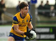 29 January 2023; Ben O’Carroll of Roscommon during the Allianz Football League Division 1 match between Roscommon and Tyrone at Dr Hyde Park in Roscommon. Photo by Seb Daly/Sportsfile