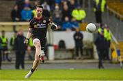 29 January 2023; Tyrone goalkeeper Niall Morgan during the Allianz Football League Division 1 match between Roscommon and Tyrone at Dr Hyde Park in Roscommon. Photo by Seb Daly/Sportsfile