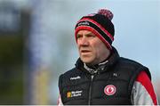 29 January 2023; Tyrone joint manager Feargal Logan before the Allianz Football League Division 1 match between Roscommon and Tyrone at Dr Hyde Park in Roscommon. Photo by Seb Daly/Sportsfile