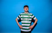 28 January 2023; Cory O'Sullivan poses for a portrait during a Shamrock Rovers squad portrait session at Roadstone Group Sports Club in Dublin. Photo by Stephen McCarthy/Sportsfile