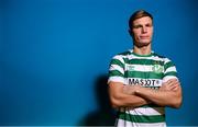 28 January 2023; Daniel Cleary poses for a portrait during a Shamrock Rovers squad portrait session at Roadstone Group Sports Club in Dublin. Photo by Stephen McCarthy/Sportsfile