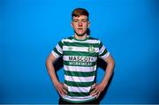 28 January 2023; Cian Curtis poses for a portrait during a Shamrock Rovers squad portrait session at Roadstone Group Sports Club in Dublin. Photo by Stephen McCarthy/Sportsfile