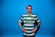 28 January 2023; Seán Kavanagh poses for a portrait during a Shamrock Rovers squad portrait session at Roadstone Group Sports Club in Dublin. Photo by Stephen McCarthy/Sportsfile