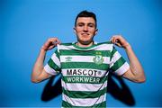 28 January 2023; Kieran Cruise poses for a portrait during a Shamrock Rovers squad portrait session at Roadstone Group Sports Club in Dublin. Photo by Stephen McCarthy/Sportsfile