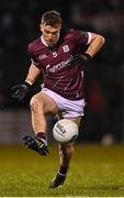 28 January 2023; Dylan McHugh of Galway during the Allianz Football League Division 1 match between Mayo and Galway at Hastings Insurance MacHale Park in Castlebar, Mayo. Photo by Piaras Ó Mídheach/Sportsfile