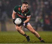 28 January 2023; Ryan O'Donoghue of Mayo during the Allianz Football League Division 1 match between Mayo and Galway at Hastings Insurance MacHale Park in Castlebar, Mayo. Photo by Piaras Ó Mídheach/Sportsfile