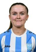 30 January 2023; Aoife Brophy poses for a portrait during a DLR Waves squad portrait session at Beckett Park in Cherrywood, Dublin. Photo by Tyler Miller/Sportsfile