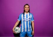 30 January 2023; Hannah Tobin Jones poses for a portrait during a DLR Waves squad portrait session at Beckett Park in Cherrywood, Dublin. Photo by Stephen McCarthy/Sportsfile