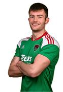 31 January 2023; Josh Honohan poses for a portrait during a Cork City squad portrait session at Bishopstown Stadium in Cork. Photo by Eóin Noonan/Sportsfile