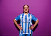 30 January 2023; Aoife Brophy poses for a portrait during a DLR Waves squad portrait session at Beckett Park in Cherrywood, Dublin. Photo by Stephen McCarthy/Sportsfile