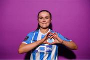 30 January 2023; Aoife Brophy poses for a portrait during a DLR Waves squad portrait session at Beckett Park in Cherrywood, Dublin. Photo by Stephen McCarthy/Sportsfile