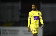 31 January 2023; Jordan Adeyemo of Wexford FC during the Leinster Senior Cup fourth round match between Patrick's Athletic and Wexford at Richmond Park in Dublin. Photo by David Fitzgerald/Sportsfile