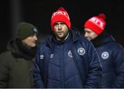 31 January 2023; St Patrick's Athletic manager Tim Clancy after the Leinster Senior Cup fourth round match between Patrick's Athletic and Wexford at Richmond Park in Dublin. Photo by David Fitzgerald/Sportsfile