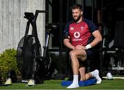 1 February 2023; Stuart McCloskey during Ireland rugby squad training at The Campus in Quinta da Lago, Portugal. Photo by Harry Murphy/Sportsfile