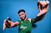 31 January 2023; Gordon Walker poses for a portrait during a Cork City squad portrait session at Bishopstown Stadium in Cork. Photo by Eóin Noonan/Sportsfile