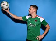 31 January 2023; Cian Coleman poses for a portrait during a Cork City squad portrait session at Bishopstown Stadium in Cork. Photo by Eóin Noonan/Sportsfile
