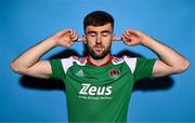 31 January 2023; Ethon Varian poses for a portrait during a Cork City squad portrait session at Bishopstown Stadium in Cork. Photo by Eóin Noonan/Sportsfile