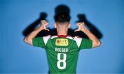 31 January 2023; Aaron Bolger poses for a portrait during a Cork City squad portrait session at Bishopstown Stadium in Cork. Photo by Eóin Noonan/Sportsfile