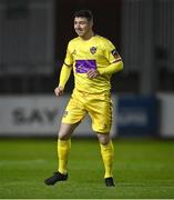 31 January 2023; Aaron Robinson of Wexford FC during the Leinster Senior Cup fourth round match between Patrick's Athletic and Wexford at Richmond Park in Dublin. Photo by David Fitzgerald/Sportsfile