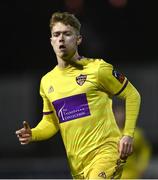 31 January 2023; Sean Fitzpatrick of Wexford FC during the Leinster Senior Cup fourth round match between Patrick's Athletic and Wexford at Richmond Park in Dublin. Photo by David Fitzgerald/Sportsfile